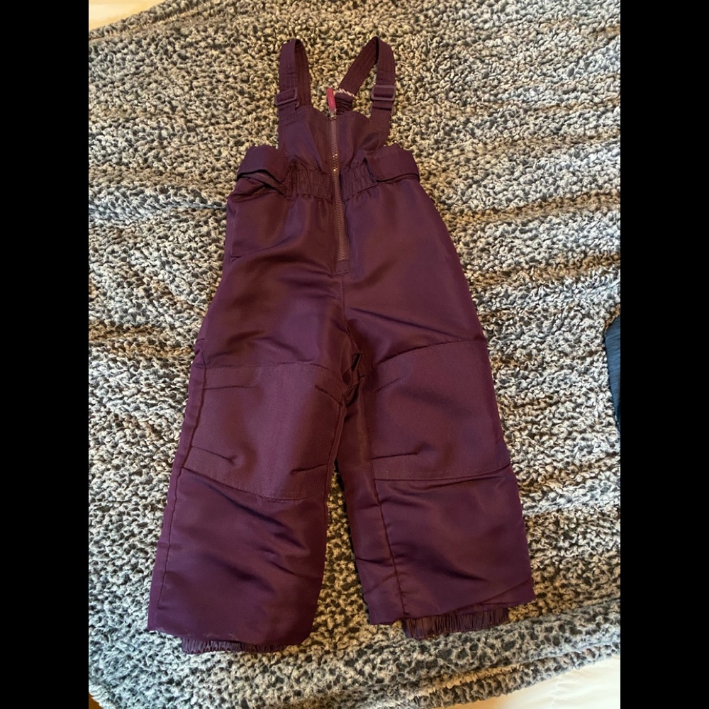 Toddler snowbib pants overalls - 2T